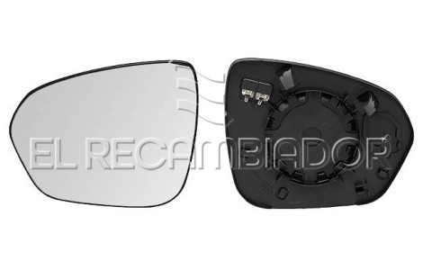 GLASS WITH SUPPORT Left side (driver) DACIA DUSTER (17-) - 31251101