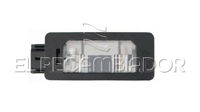 LUZ DE MATRICULA Lado izquierdo - Lado derecho (reversible) BMW Serie 3 E90 (08-11) 4 Ptas. - 17200909