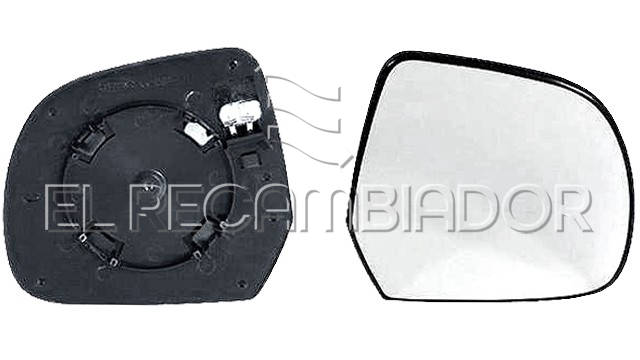 CRISTAL CON SOPORTE Lado derecho (acompañante) DACIA LODGY (12-) - 31389048