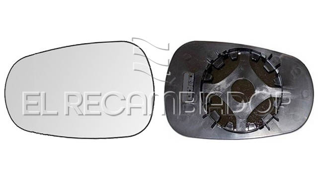 CRISTAL CON SOPORTE Lado izquierdo - Lado derecho (reversible) DACIA LOGAN (04-08) - 31804112