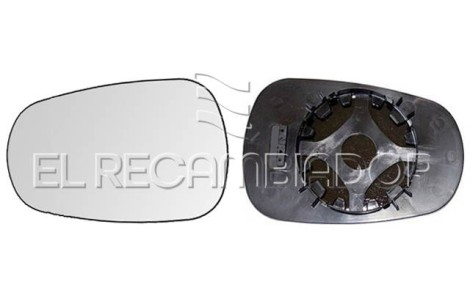 CRISTAL CON SOPORTE Lado izquierdo - Lado derecho (reversible) DACIA LOGAN (04-08) - 31804112