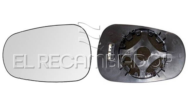 CRISTAL CON SOPORTE Lado izquierdo - Lado derecho (reversible) DACIA LOGAN (04-08) - 31804141