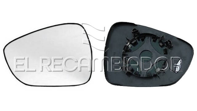 CRISTAL CON SOPORTE Lado izquierdo (conductor) DS DS3 (15-19) - 31059053