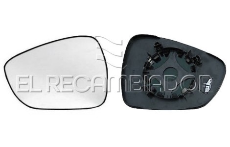 CRISTAL CON SOPORTE Lado izquierdo (conductor) DS DS3 (15-19) - 31059053
