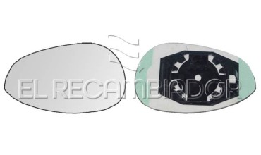 CRISTAL CON SOPORTE Lado izquierdo (conductor) FIAT 500 (07-15) - 31304311