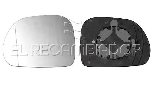 CRISTAL CON SOPORTE Lado izquierdo (conductor) FIAT 500 L (12-) - 31304331