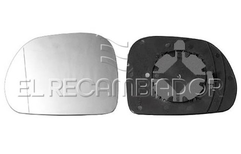 CRISTAL CON SOPORTE Lado izquierdo (conductor) FIAT 500 L (12-) - 31304331