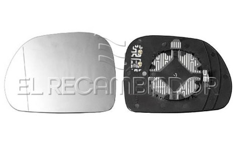 CRISTAL CON SOPORTE Lado izquierdo (conductor) FIAT 500 L (12-) - 31304301