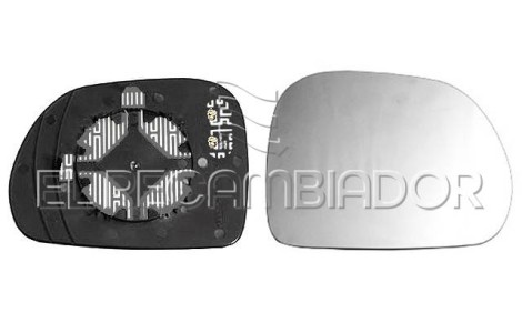 CRISTAL CON SOPORTE Lado derecho (acompañante) FIAT 500 L (12-) - 31304302