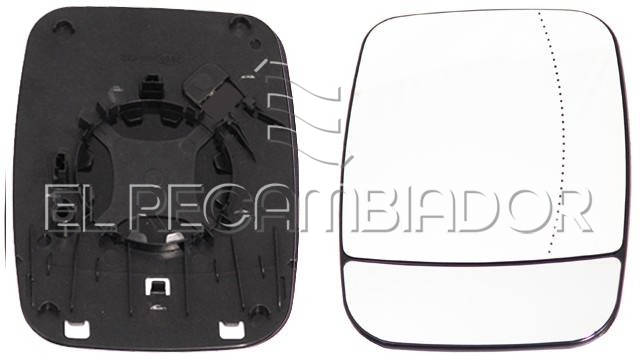 CRISTAL CON SOPORTE Lado derecho (acompañante) FIAT TALENTO (16-) - 31308102