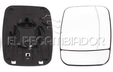 CRISTAL CON SOPORTE Lado derecho (acompañante) FIAT TALENTO (16-) - 31308102