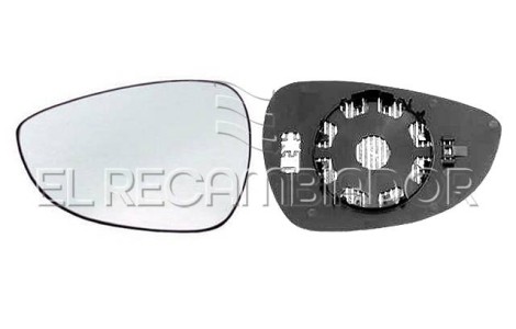 GLASS WITH SUPPORT Left side (driver) FORD B-MAX (12-17) - 31310821