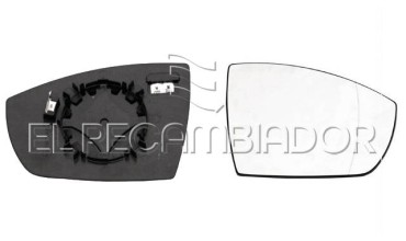 GLASS WITH SUPPORT Right side (passenger) FORD ECOSPORT (12-) - 31311512
