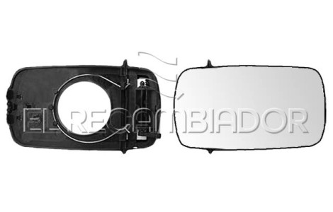 CRISTAL CON SOPORTE Lado derecho (acompañante) FORD FIESTA (89-94) - 31310312