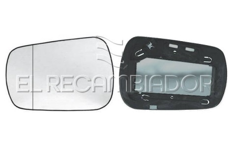 GLASS WITH SUPPORT Left side (driver) FORD FIESTA (02-05) - 31095177