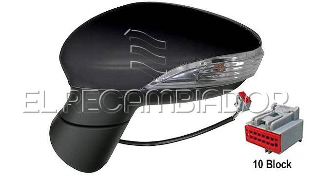 COMPLET MIRROR Left side (driver) FORD FIESTA (08-17) - 27310811