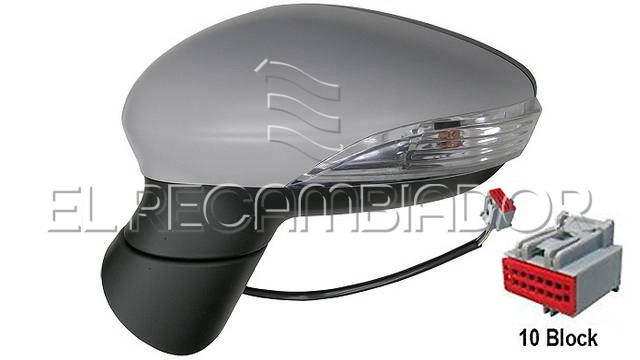 COMPLET MIRROR Left side (driver) FORD FIESTA (08-17) - 27310833