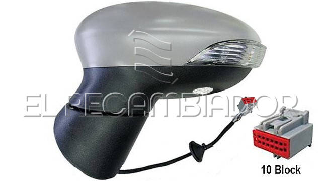COMPLET MIRROR Left side (driver) FORD FIESTA (08-17) - 27310801