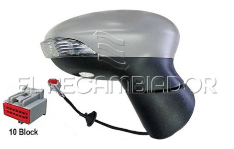 COMPLET MIRROR Right side (passenger) FORD FIESTA (08-17) - 27310802