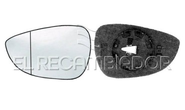 GLASS WITH SUPPORT Left side (driver) FORD FIESTA (08-17) - 31310831