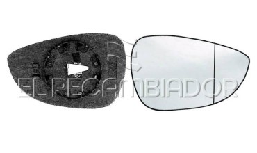 GLASS WITH SUPPORT Right side (passenger) FORD FIESTA (08-17) - 31310832