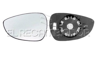 GLASS WITH SUPPORT Left side (driver) FORD FIESTA (08-17) - 31310821