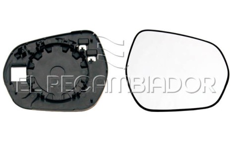 GLASS WITH SUPPORT Right side (passenger) FORD FIESTA (17-23) - 31310902