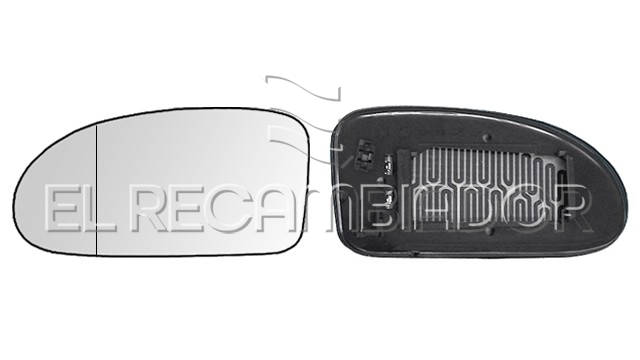 CRISTAL CON SOPORTE Lado izquierdo (conductor) FORD FOCUS (98-05) - 31316541