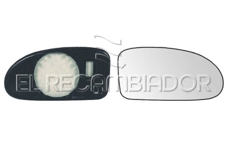 GLASS WITH SUPPORT Right side (passenger) FORD FOCUS (98-05) - 31095228
