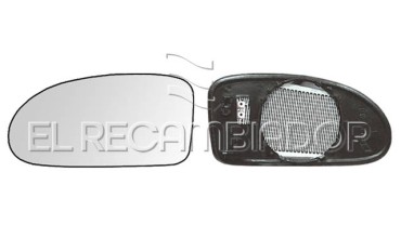 GLASS WITH SUPPORT Left side (driver) FORD FOCUS (98-05) - 31095127