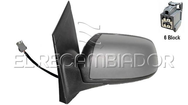 ESPEJO COMPLETO Lado izquierdo (conductor) FORD FOCUS (05-07) - 27316761
