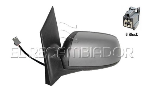 ESPEJO COMPLETO Lado izquierdo (conductor) FORD FOCUS (05-07) - 27316761