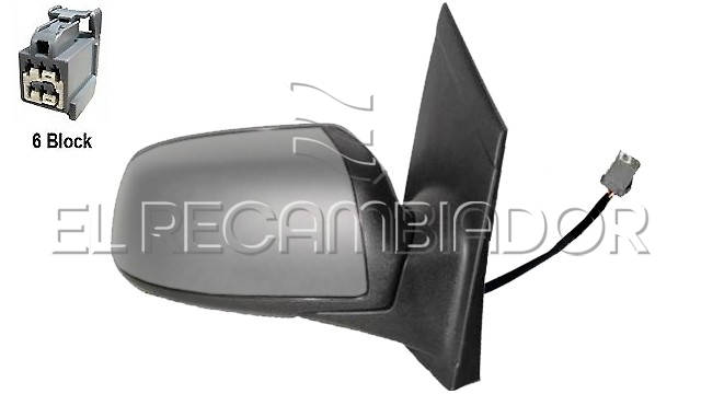 ESPEJO COMPLETO Lado derecho (acompañante) FORD FOCUS (05-07) - 27316762