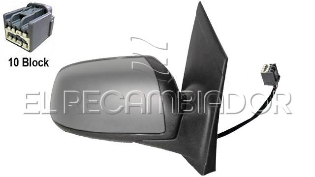 ESPEJO COMPLETO Lado derecho (acompañante) FORD FOCUS (05-07) - 27092332