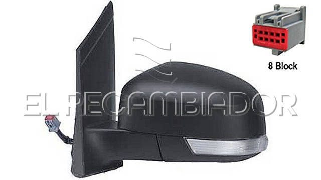 ESPEJO COMPLETO Lado izquierdo (conductor) FORD FOCUS (07-11) - 27316801