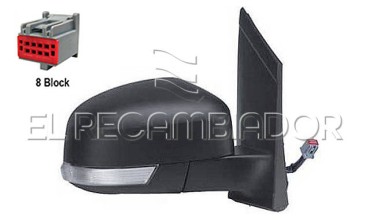 ESPEJO COMPLETO Lado derecho (acompañante) FORD FOCUS (07-11) - 27316802