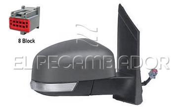 ESPEJO COMPLETO Lado derecho (acompañante) FORD FOCUS (07-11) - 27093234