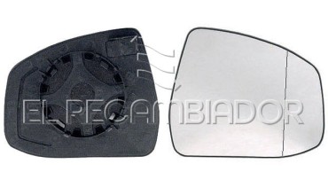 GLASS WITH SUPPORT Right side (passenger) FORD FOCUS (07-11) - 31316802