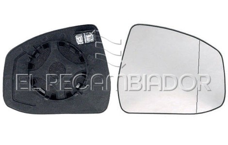 GLASS WITH SUPPORT Right side (passenger) FORD FOCUS (07-11) - 31316842