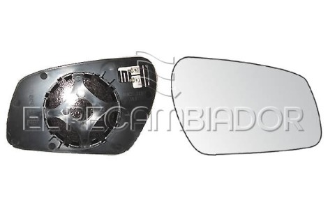 GLASS WITH SUPPORT Right side (passenger) FORD FOCUS C-MAX (03-07) - 31310722