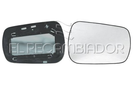 GLASS WITH SUPPORT Right side (passenger) FORD FUSION (02-05) - 31310612