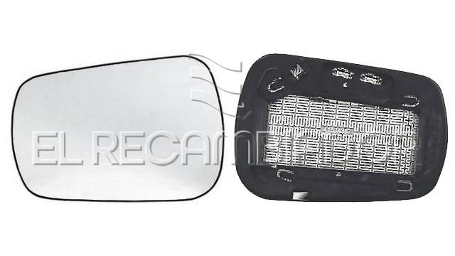 GLASS WITH SUPPORT Left side (driver) FORD FUSION (02-05) - 31310621