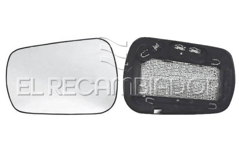 GLASS WITH SUPPORT Left side (driver) FORD FUSION (02-05) - 31310621