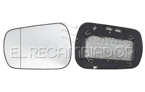 GLASS WITH SUPPORT Left side (driver) FORD FUSION (02-05) - 31095181