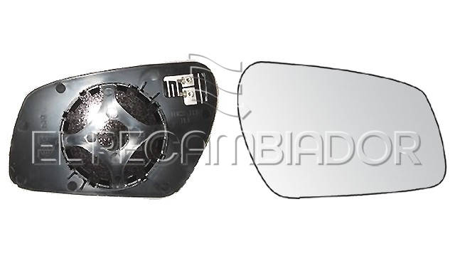 GLASS WITH SUPPORT Right side (passenger) FORD FUSION (05-12) - 31310722