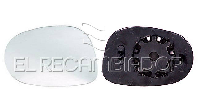 GLASS WITH SUPPORT Left side (driver) FORD KA (08-16) - 31093401