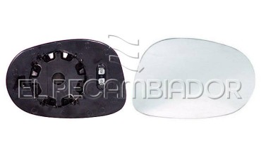 GLASS WITH SUPPORT Right side (passenger) FORD KA (08-16) - 31316102