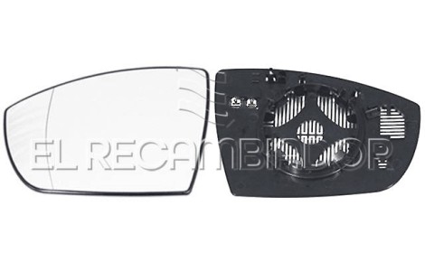 GLASS WITH SUPPORT Left side (driver) FORD KUGA (13-20) - 31317101
