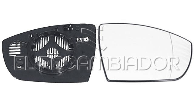 GLASS WITH SUPPORT Right side (passenger) FORD KUGA (13-20) - 31317102