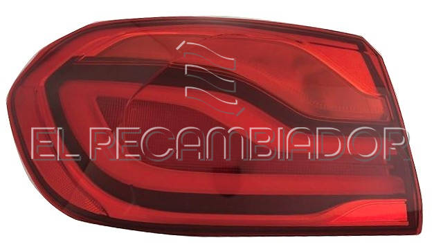 PILOTO TRASERO Lado izquierdo (conductor) BMW Serie 4 F32 (16-20) Coupé 2 Ptas. - 16690021